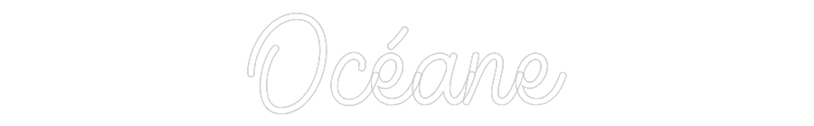 TON NÉON SUR-MESURE : Océane