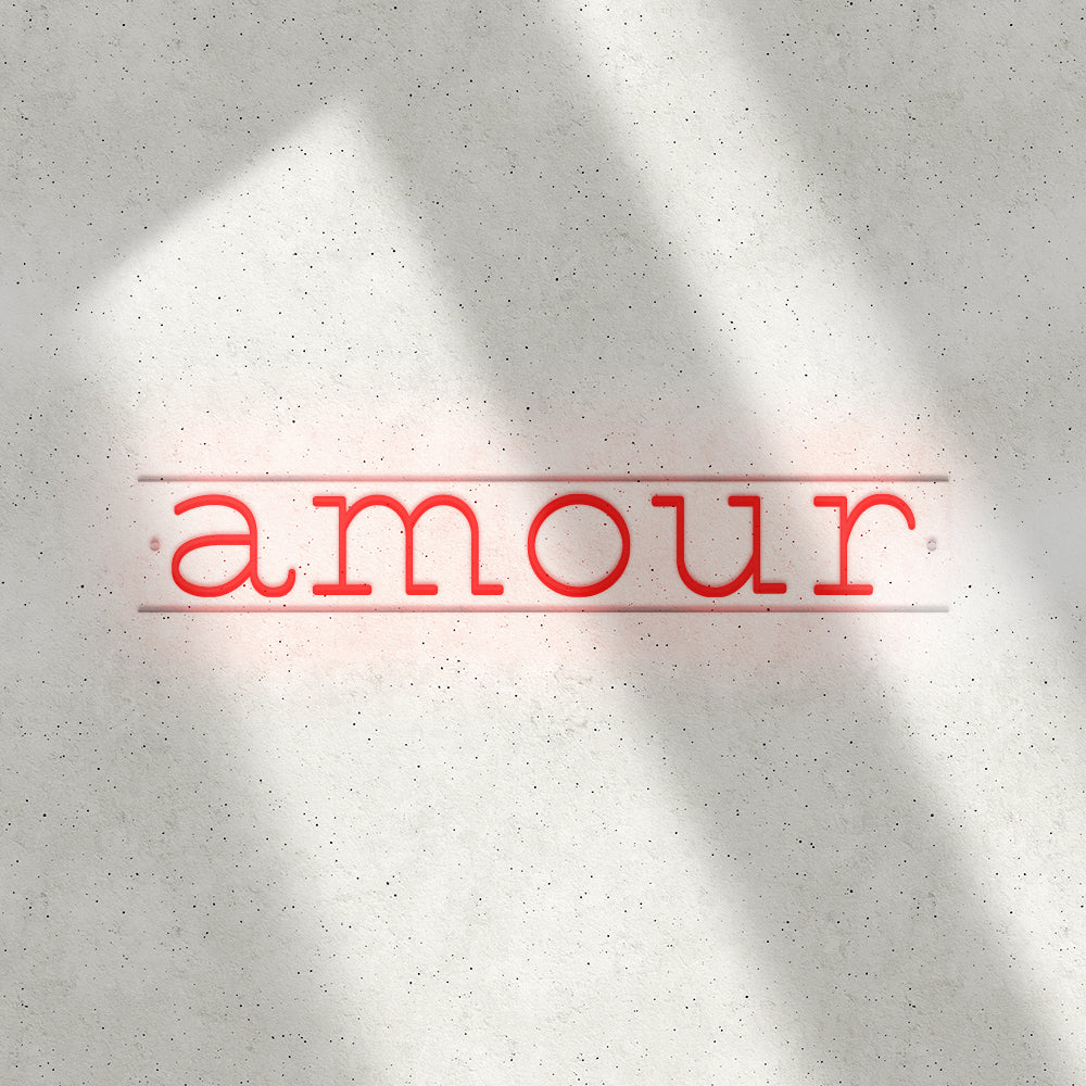 Néon LED mural – AMOUR