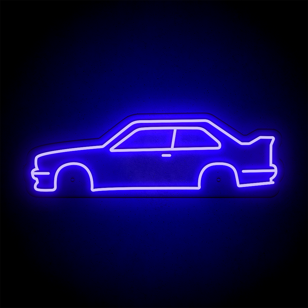 Néon LED mural - BMW M3 E30
