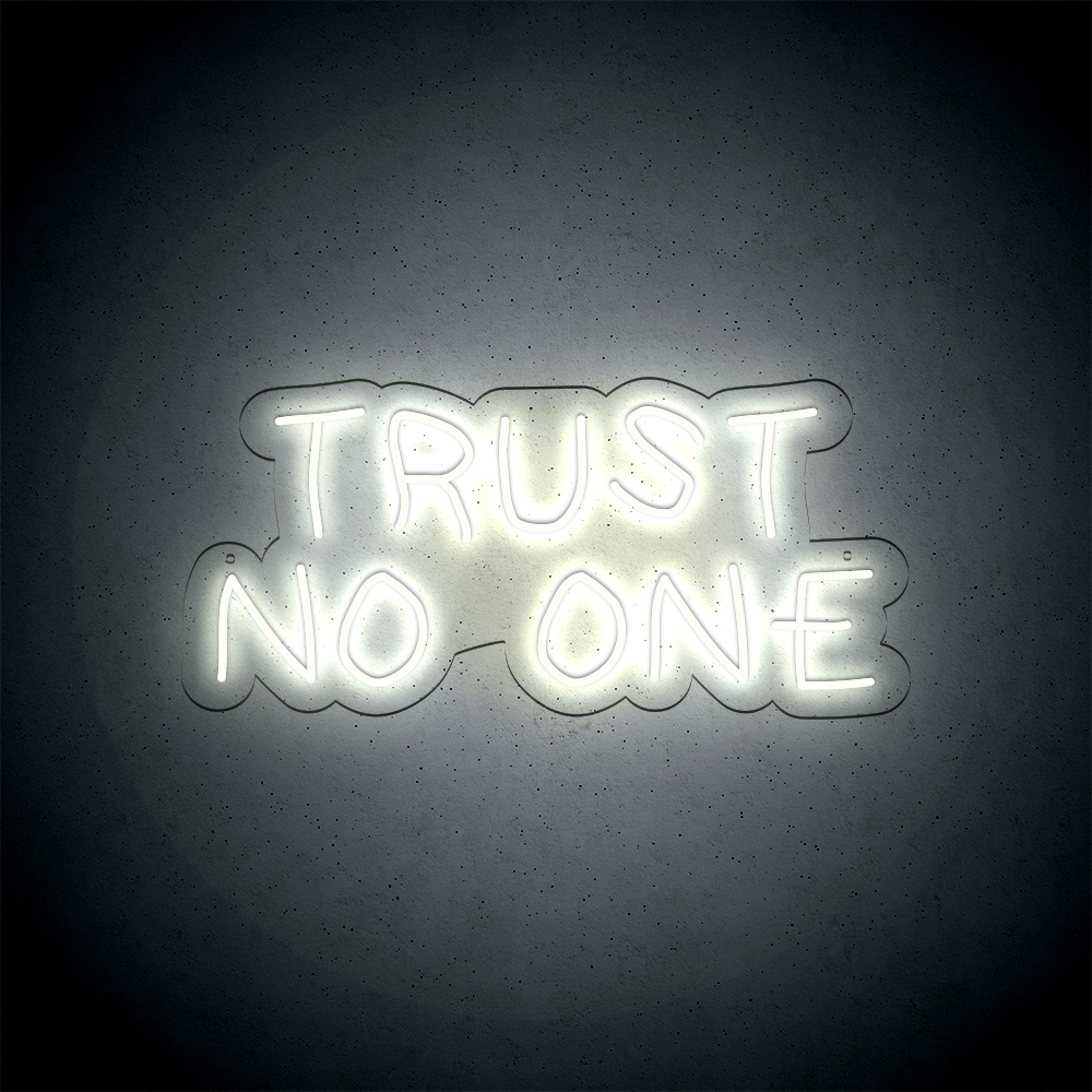 Néon LED mural – TRUST