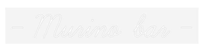 TON NÉON SUR-MESURE : - Murino bar -