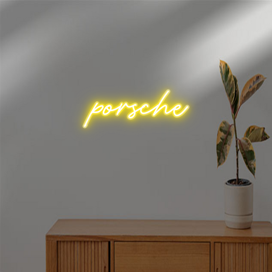TON NÉON SUR-MESURE  : porsche