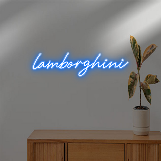 TON NÉON SUR-MESURE  : lamborghini