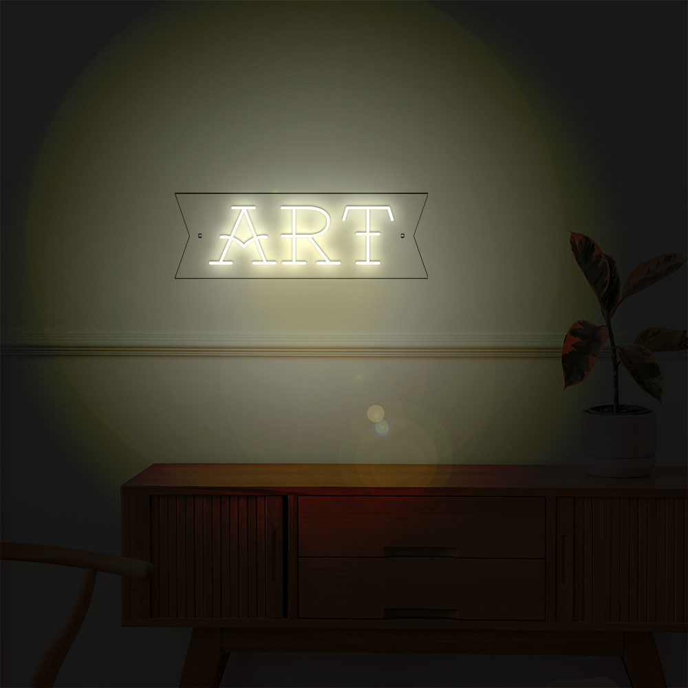 Néon LED mural – ART