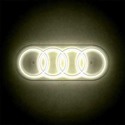 Néon LED mural - AUDI