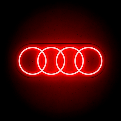 Néon LED mural - AUDI