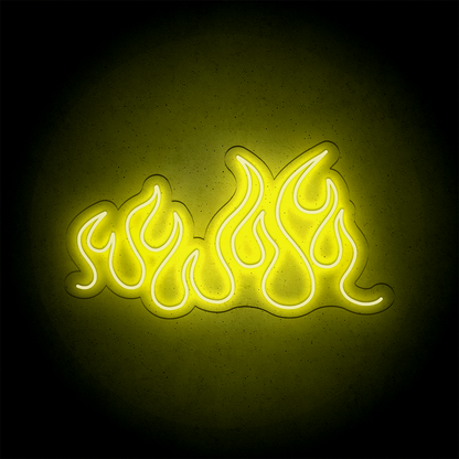 Néon LED mural – FLAMME