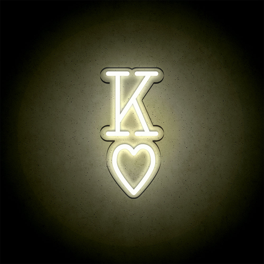 Néon LED mural – KING