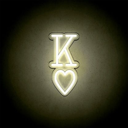 Néon LED mural – KING