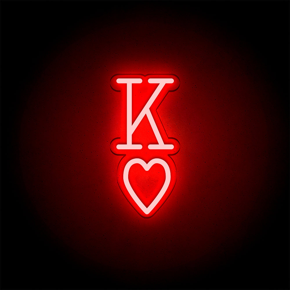 Néon LED mural – KING