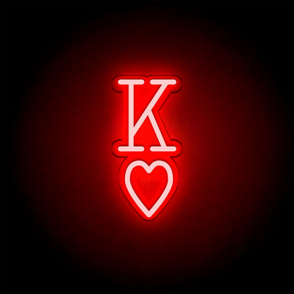 Néon LED mural – KING