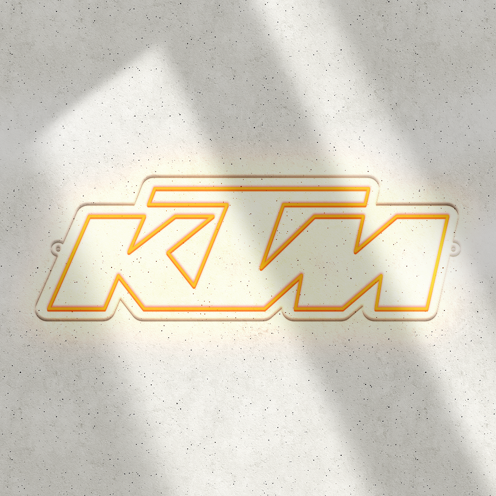 Néon LED mural - KTM "Petit"
