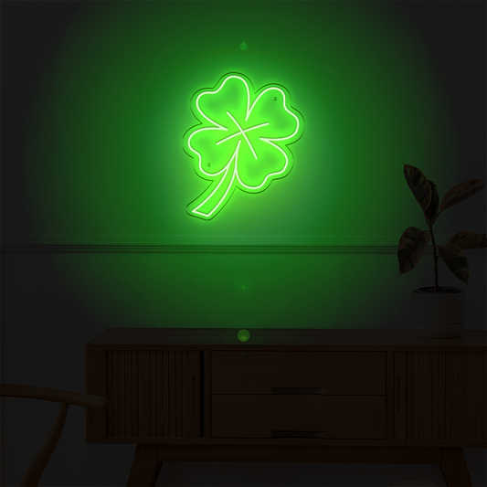 Néon LED mural – LUCKY