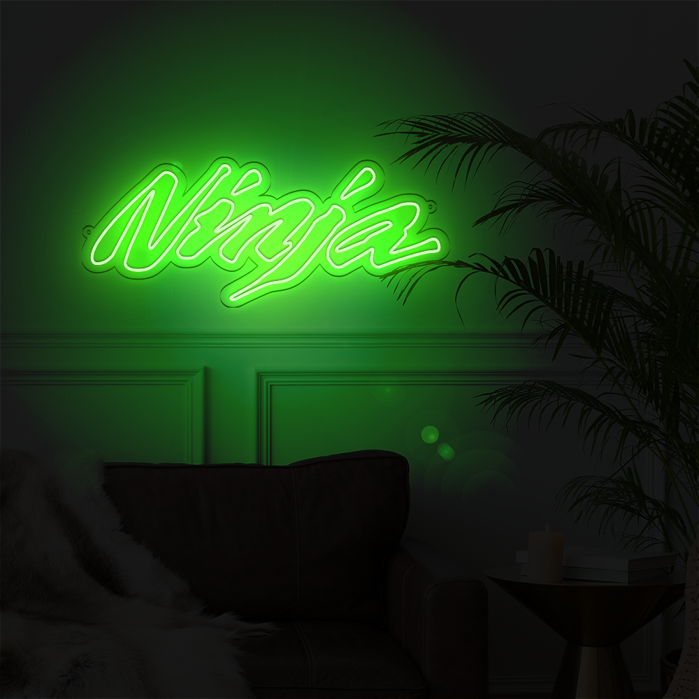 Néon LED mural - Kawasaki NINJA