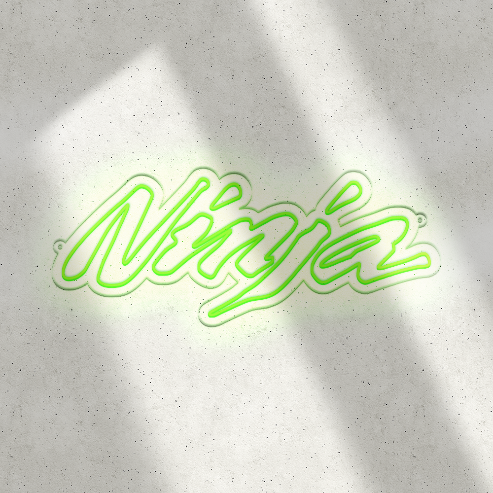 Néon LED mural - Kawasaki NINJA