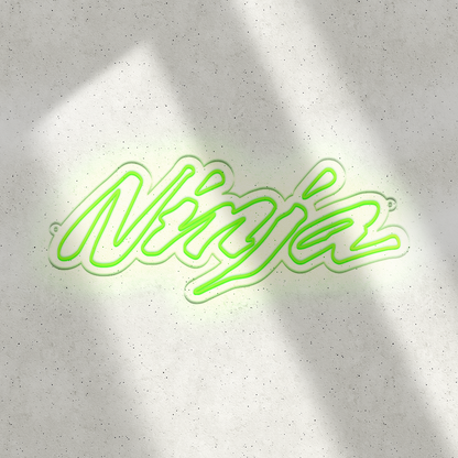 Néon LED mural - Kawasaki NINJA