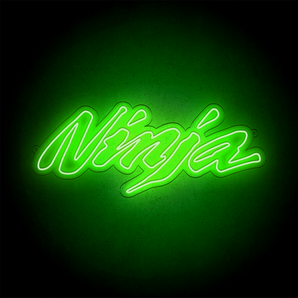 Néon LED mural - Kawasaki NINJA