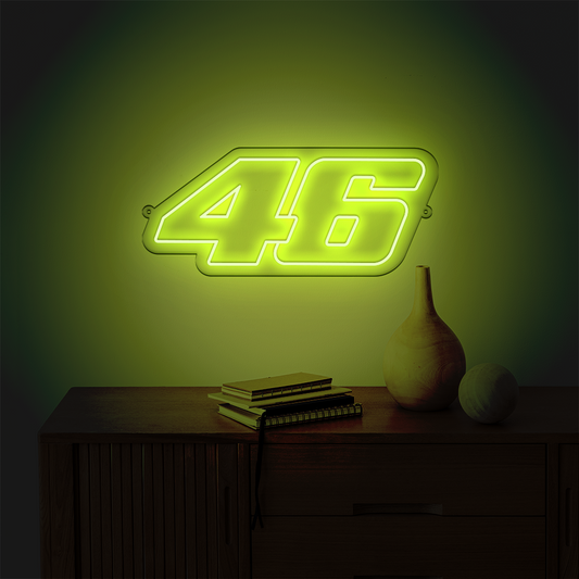 Néon LED mural - Valentino ROSSI