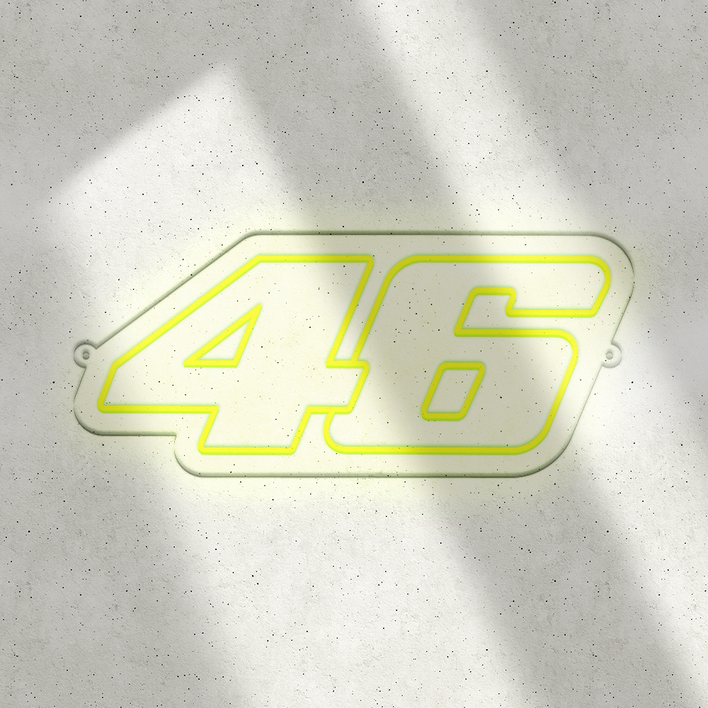 Néon LED mural - Valentino ROSSI