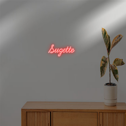 TON NÉON SUR-MESURE  : Suzette