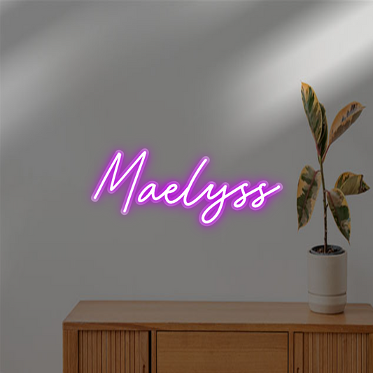 TON NÉON SUR-MESURE  : Maëlyss