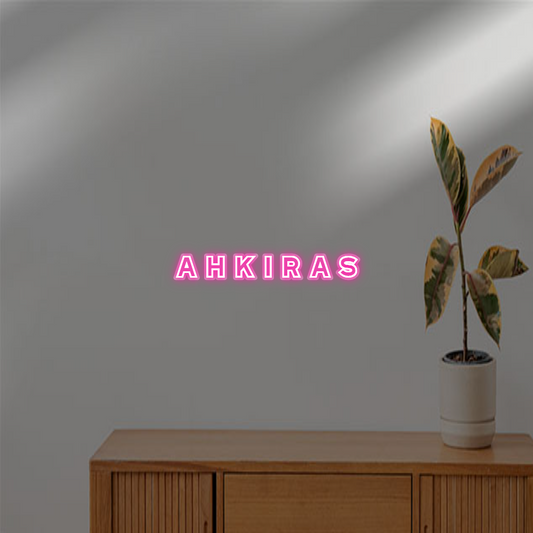 TON NÉON SUR-MESURE  : Ahkiras
